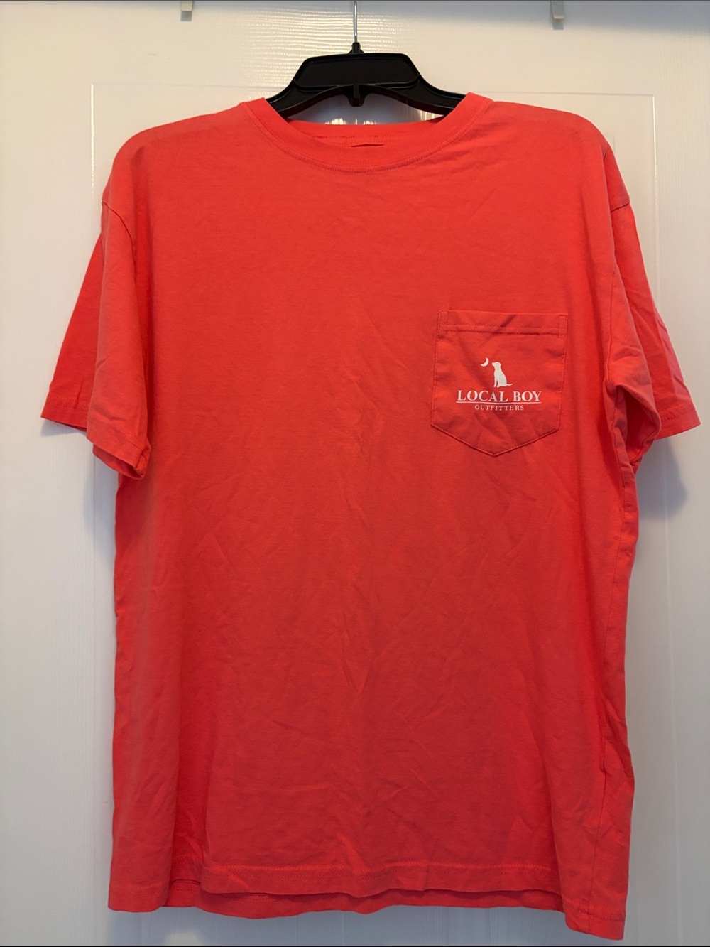 Local Boy Outfitters Men’s Coral Pocket Tee